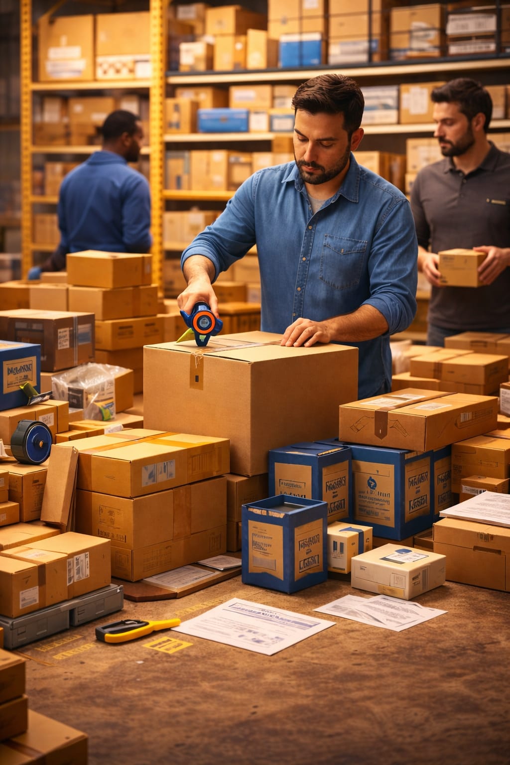 Gillmont warehouse packaging